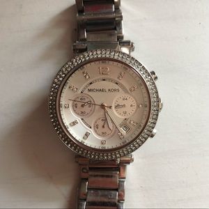 Micheal Korea silver watch